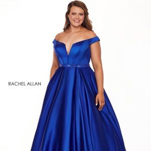 Dark Blue Prom Dress